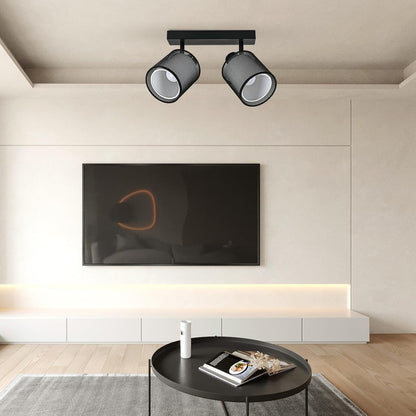 Decken Lampe Flur Strahler schwarz/Kupfer Wohn Schlaf Zimmer Leuchte Lichteffekt Decken Lampe Flur Strahler schwarz/Kupfer Wohn Schlaf Zimmer Leuchte Lichteffekt